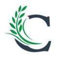 compostify organics professional logo featuring a dark grey letter "c" intertwined with a vibrant green leafy vine, above the company name in elegant serif typography.